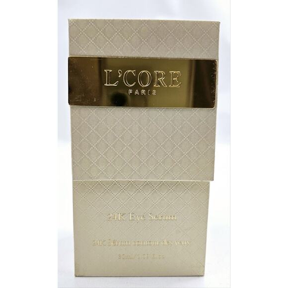 L’CORE Paris 24K Eye Serum Pharm Grade Anti Aging Skin Care NEW - Picture 1 of 7